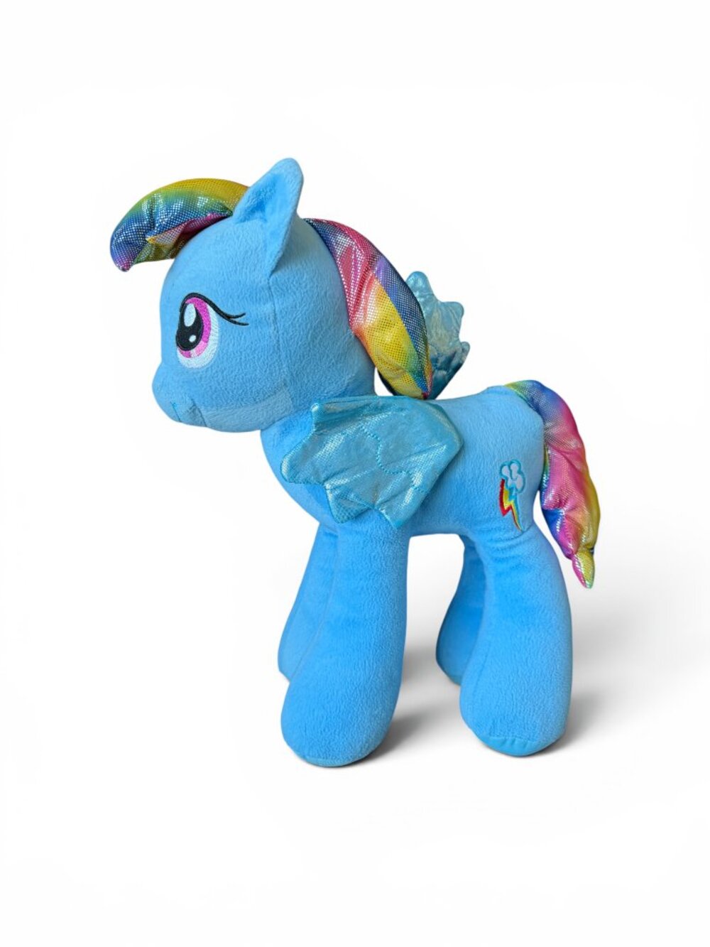 My Little Pony Rainbow Dash Large Cuddle Pillow Stuffed Animal Plush 18 Inches